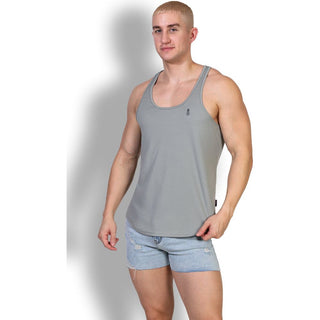 JJ Malibu - JJ Cool-Dry Gym Stringer - Light Grey