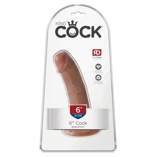 King Cock Dildo 5in - Caramel
