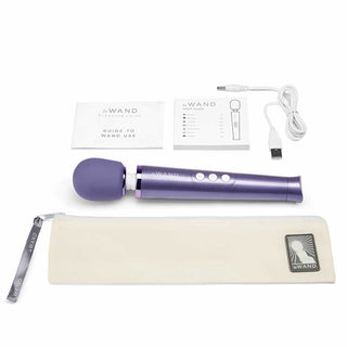 Le Wand Petite Rechargeable Silicone Vibrating Massager - Rose Gold