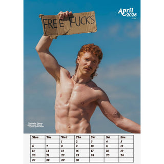 Red Hot Roadtrip 2026 Calendar