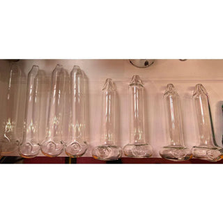 Pipe - Clear Glass Penis Hand Pipe