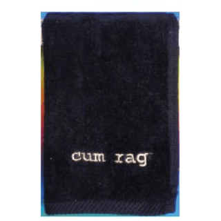 CUM RAG BLACK (11"X17")