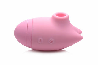 Inmi Shegasm Kitty Licker 5X Silicone Rechargeable Clit Stimulator - Pink