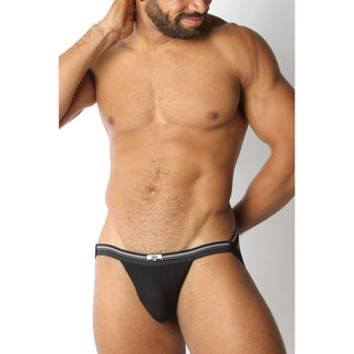 CellBlock 13 - Tight End 1" Swimmer Jock - Black