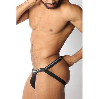 CellBlock 13 - Tight End 1" Swimmer Jock - Black