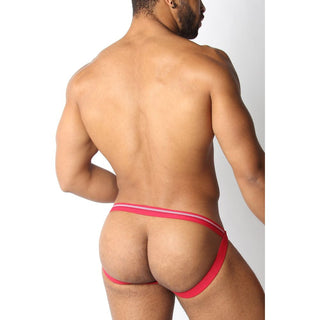 CellBlock 13 - Tight End 1" Swimmer Jock - Red