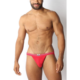 CellBlock 13 - Tight End 1" Swimmer Jock - Red