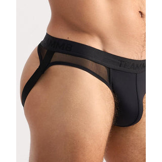 TEAMM8 - Score Sheer Slim Jockstrap - Black