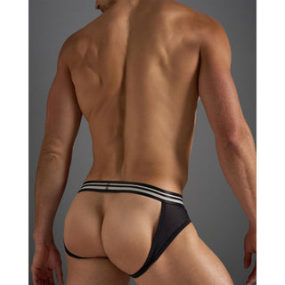 TEAMM8 - Racer Mesh Jockstrap - Jet Black