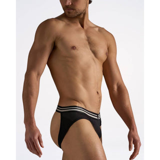 TEAMM8 - Racer Mesh Jockstrap - Jet Black