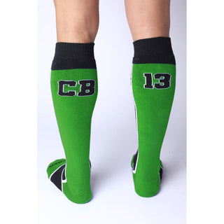 CellBlock 13 - Take Down Knee High Socks - Green