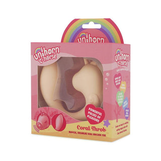 Unihorn Coral Throb C Horse Rechargeable Silicone Vibrator