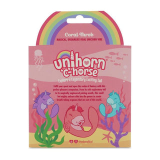 Unihorn Coral Throb C Horse Rechargeable Silicone Vibrator