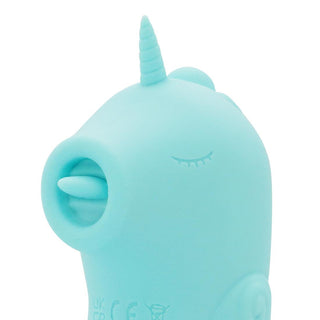 Unihorn - Ocean Peak C Horse Rechargeable Silicone Vibrator - Blue
