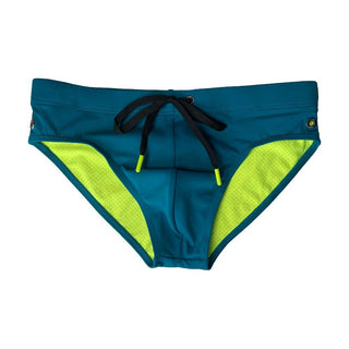 BADBUI - Perfect Cut Swim Brief - AQUA BLUE