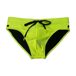 BADBUI - Perfect Cut Swim Brief - NEON YELLOW