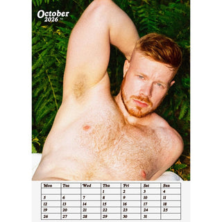 Red Hot XXL Calendar 2026
