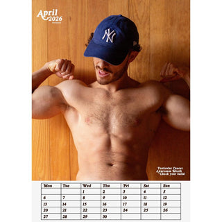 Red Hot XXL Calendar 2026