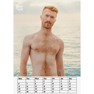 Red Hot XXL Calendar 2026