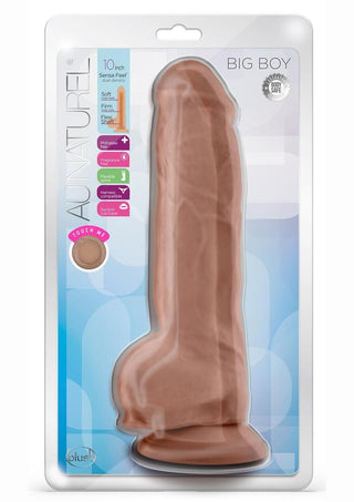 Au Naturel - Big Boy Dildo 10" - Vanilla