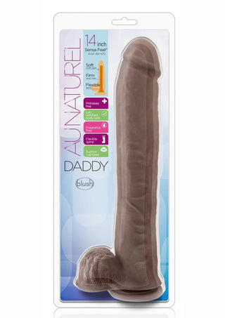 Au Naturel - Daddy Dildo 14" - Vanilla