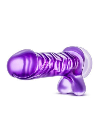 B Yours Basic 8 Dildo with Balls 9in - Pink