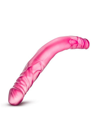 B Yours Double Dildo 18in - Purple