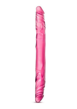 B Yours Double Dildo 18in - Pink