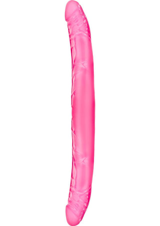 B Yours Double Dildo 16in - Purple