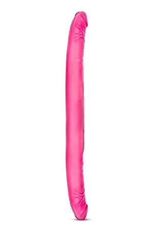 B Yours Double Dildo 16in - Purple