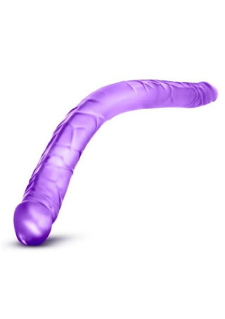 B Yours Double Dildo 16in - Purple