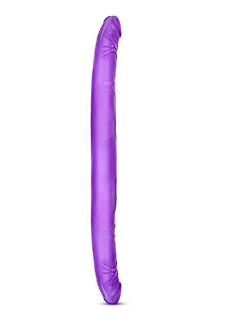 B Yours Double Dildo 16in - Purple