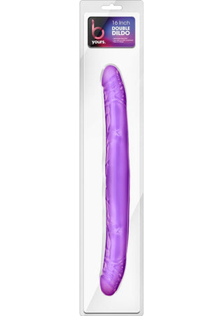 B Yours Double Dildo 16in - Pink