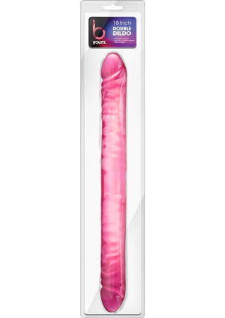 B Yours Double Dildo 16in - Pink