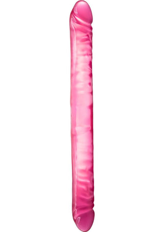 B Yours Double Dildo 14in - Purple