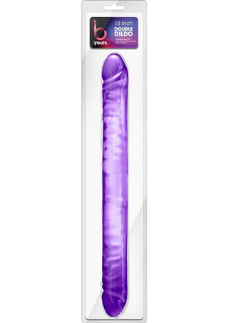 B Yours Double Dildo 18in - Pink
