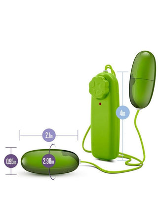 B Yours Double Pop Eggs with Wired Remote Control - Plum