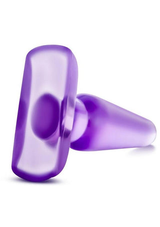 B Yours Eclipse Pleaser Butt Plug - Small - Purple