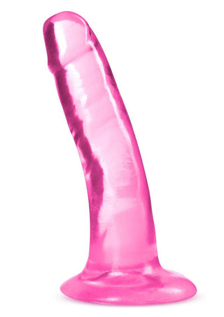 B Yours Plus Hard n' Happy Realistic Dildo 5in - Pink