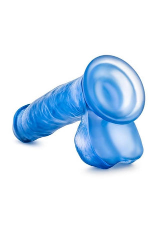 B Yours Sweet N' Hard 1 Dildo with Balls 7in - Pink
