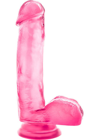 B Yours Sweet N' Hard 1 Dildo with Balls 7in - Blue