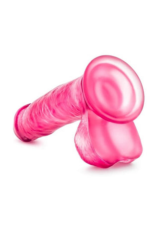 B Yours Sweet N' Hard 1 Dildo with Balls 7in - Blue