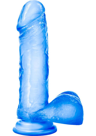 B Yours Sweet N' Hard 2 Dildo with Balls 7.75in - Pink