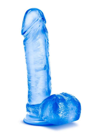 B Yours Sweet N' Hard 2 Dildo with Balls 7.75in - Pink