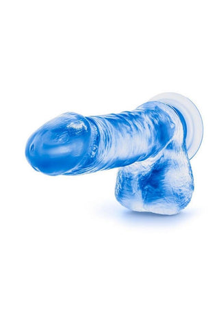 B Yours Sweet N' Hard 2 Dildo with Balls 7.75in - Pink