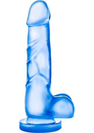B Yours Sweet N' Hard 4 Dildo with Balls 7.75in - Purple
