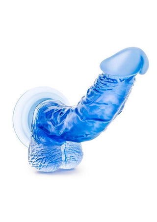 B Yours Sweet N' Hard 7 Dildo with Balls 8in - Pink