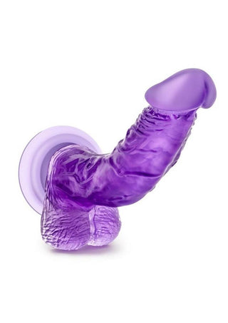 B Yours Sweet N' Hard 7 Dildo with Balls 8in - Pink