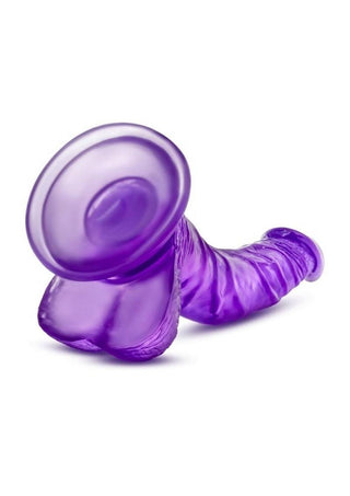 B Yours Sweet N' Hard 7 Dildo with Balls 8in - Pink