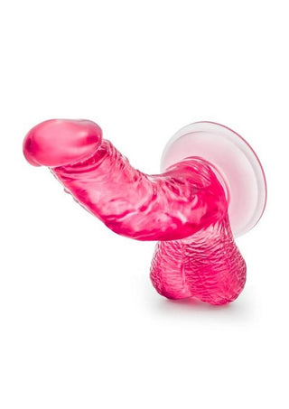 B Yours Sweet N' Hard 8 Dildo with Balls 6.5in - Blue